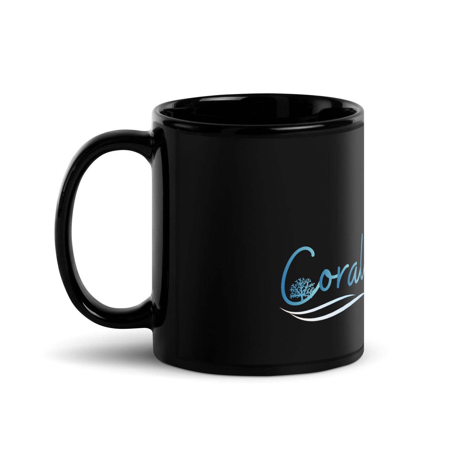 Black Glossy Mug