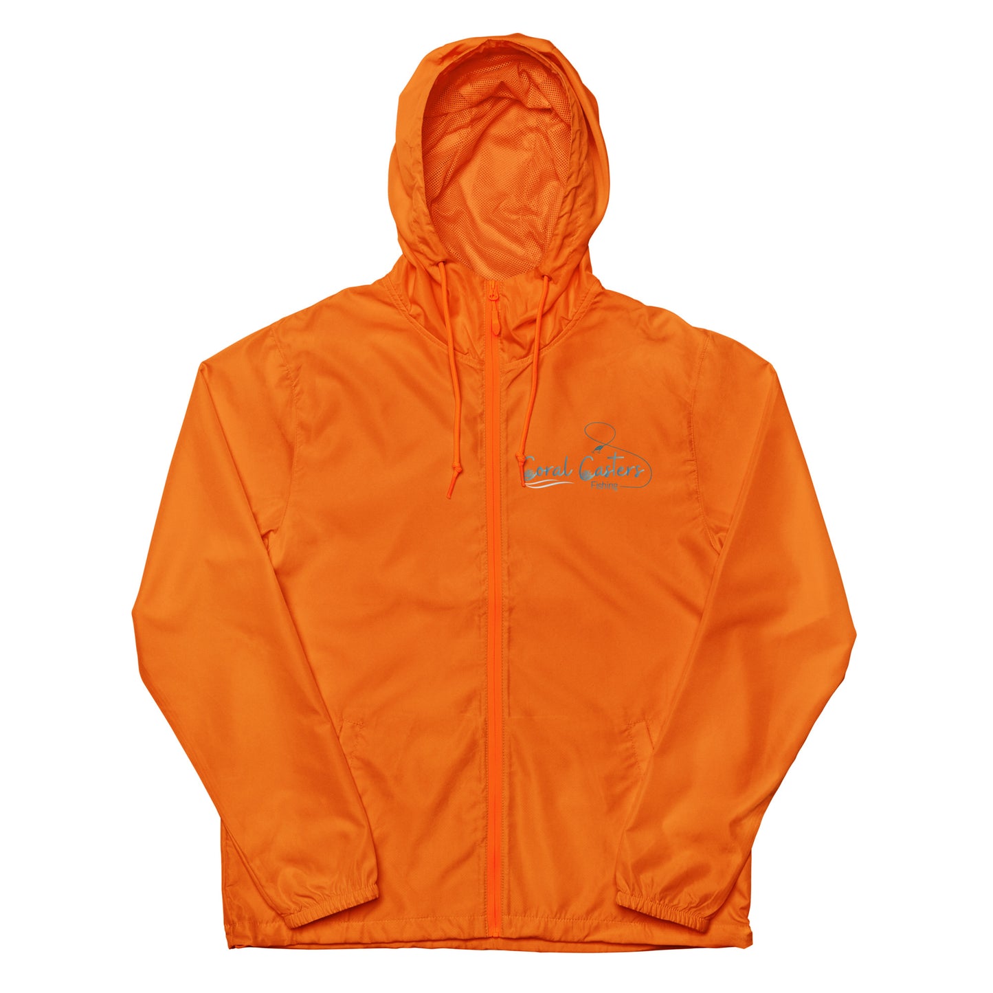 Unisex lightweight zip up windbreaker