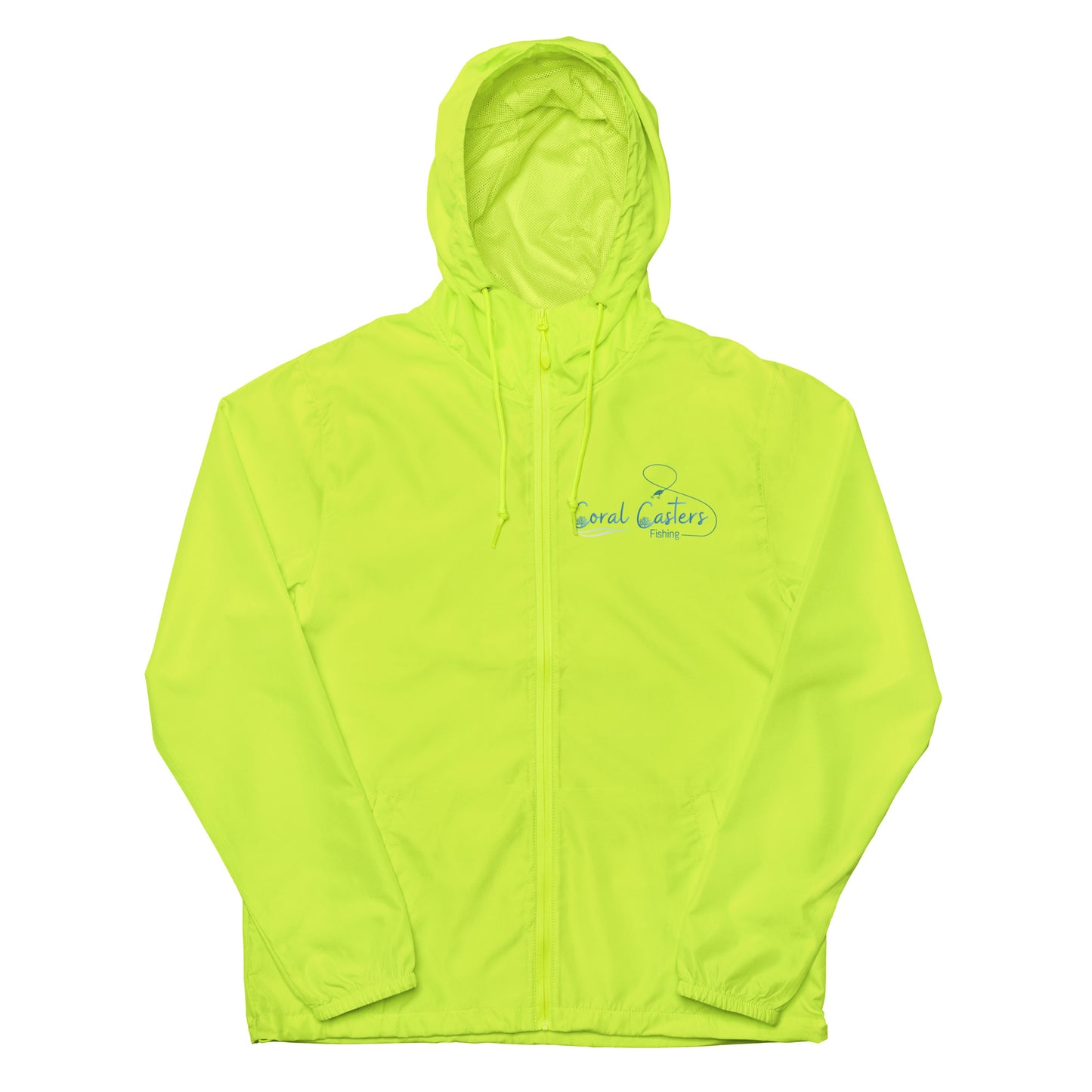 Unisex lightweight zip up windbreaker